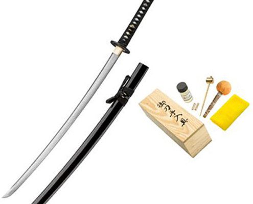 Damast pengés Samurai kard